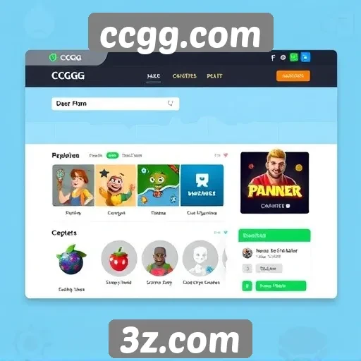 Evolução da interface do usuário no ccgg.com